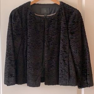 Cropped Velvet jacket